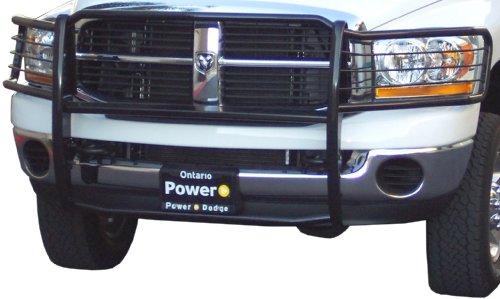 CSI 252140 Black Powder Coated Grille Guard, 06-08 Dodge Ram 1500 Grille & Brush Guards CSI 252140