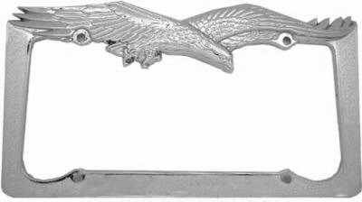 Die Cast Metal License Plate Frame - Eagle Frames DT LP03SEAGLE