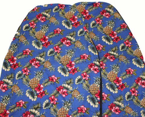 Hawaiian Car Seat Covers, Front Bucket Seats, Pineapple Blue, Made in Hawaii Accessories Hawaiian car seat cover