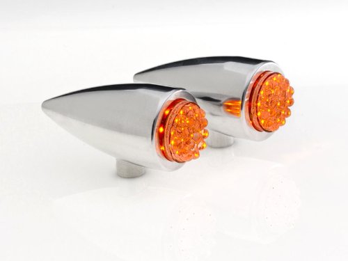 Turn Signal Assemblies & Lenses Harrison Specialties 24 LED Teardrop Amber