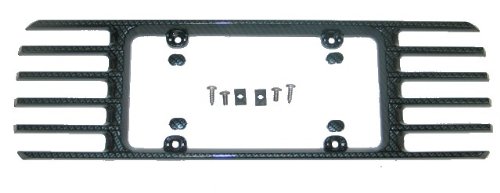 Corvette C5 Rear License Plate Frame Carbon Fiber Frames Corvette Central 115511