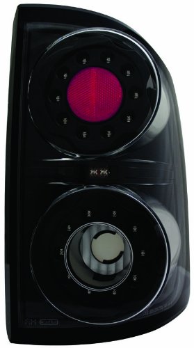 2005-2007 Dodge Dakota IPCW® L.E.D Tail Lights (Bermuda Black) Tail Lights IPCW LEDT-404CB