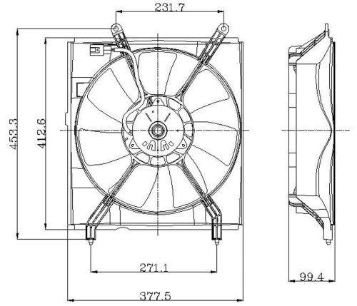 Fans Go-Part 16363-0A050