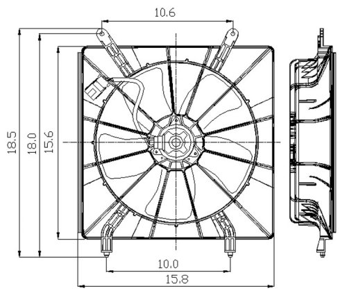 Fans Go-Part 19030-PNA-003