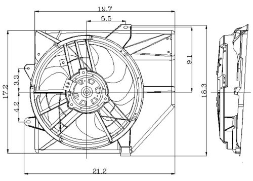 Fans Go-Part F5CZ 8C607A