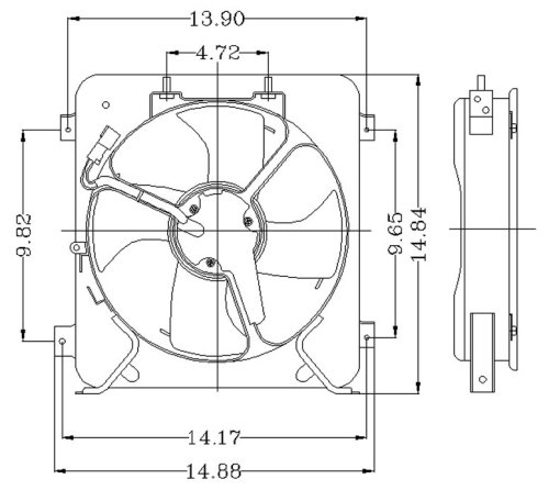 Fans Go-Part 80151-SR3-013