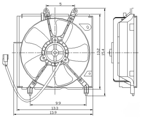 Fans Go-Part 16363-11080