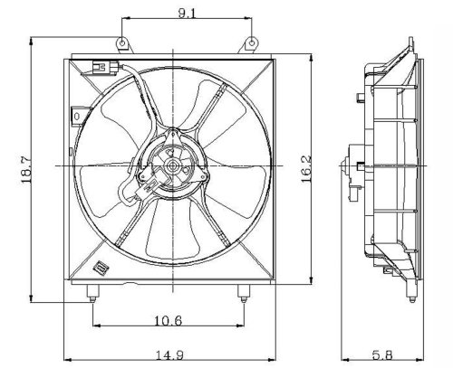 Fans Go-Part 600740-TYC