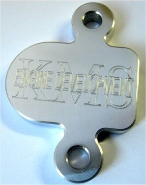 KMS H22, H23, and F22 EGR Blocking Plate Prelude Accord Turbochargers KMS Engine Development EGRPlate