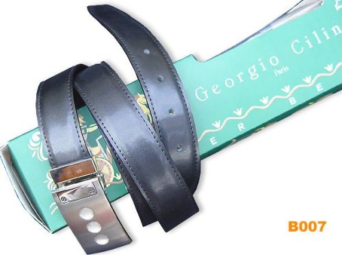B7 Double Sided with Stitches leather dress belt BK 30 Fan Belt Dressings FAMMZ b7