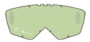 Ariete Single Lexan Lens, Green Forest 12961-PCV Goggles Ariete 12961-PCV
