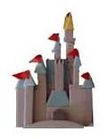 Cinderella Castle Antenna Ball Topper Antenna Toppers Disney