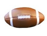 Antenna Toppers Red Rocket RREFootballStuffedAT