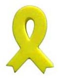 Antenna Toppers Red Rocket RREyellowRibbonAT