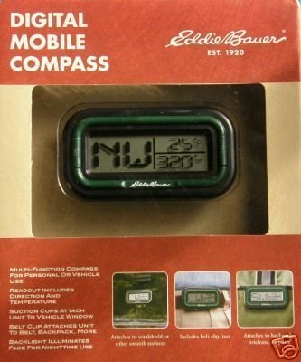 Eddie Bauer Digital Mobile Compass Compasses Eddie Bauer 09982