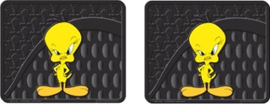 Tweety Attitude Rear Floor Mat Custom Fit Plasticolor FM-1084