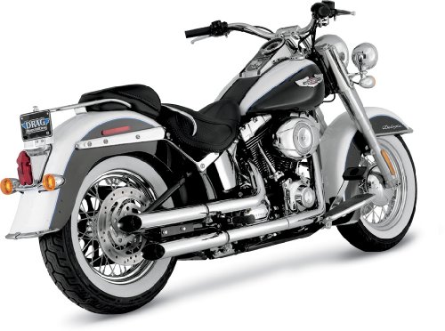 Python 2 1/2in. Slip-Ons - Slash-Cut - Chrome , Color: Chrome 41511 Parts Python 41511