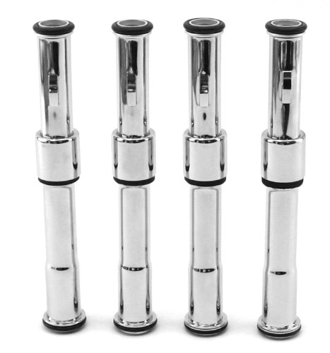 Zipper's Telescoping Pushrod Cover Kit, Stock Length Push Rods Zipper's 417-111