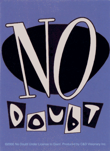 Bumper Stickers No Doubt NOD1