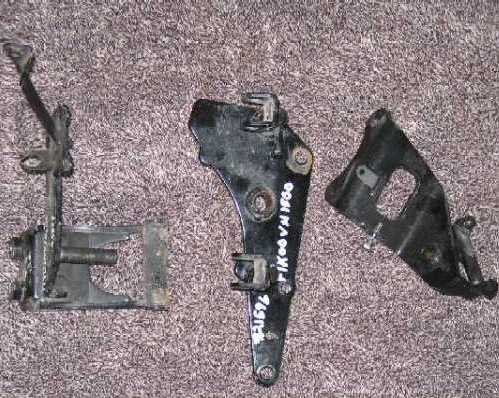 1983 Suzuki GS 450 GA Auto Right Front Floorboard Bracket Floor Boards Cycle Therapy 22Y6T9YDCUAH9