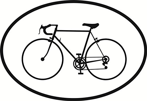 Bicycle Oval Bumper Sticker Bumper Stickers, Decals & Magnets Oval Envy NC-31