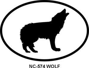 Decals Wolf UNIV-NC-574