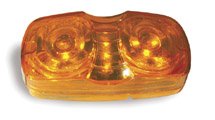 Grote Yellow Square Corner, Hi Count® 13-Diode, LED Lamp (G4603) Marker Lights Grote G4603