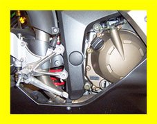 2007-2008 Kawasaki ZX600R Frame Plug Set Frames FP-K-014