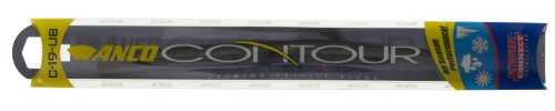 ANCO C-19-UB Contour Wiper Blade - 19, (Pack of 1) Blades Anco C-19-UB