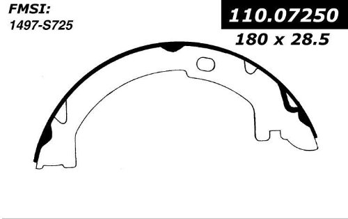 Parking Brake Centric 111.07250