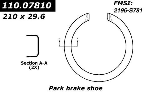 Parking Brake Centric 111.07810