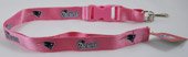 New England Patriots Pink Keychain Lanyard Auto Accessories Pro Specialties Group Lan-PatriotsPink
