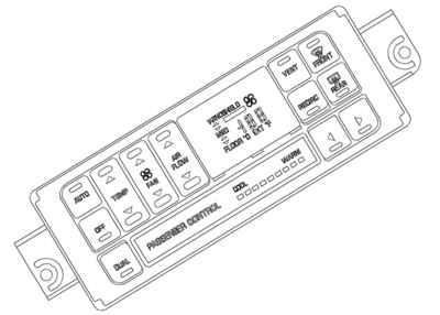Air Conditioning & Heater Control ACDelco 15-72672