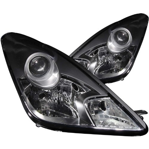 Anzo USA 121122 Toyota Celica Crystal Black Headlight Assembly - (Sold in Pairs) Headlight Assemblies AnzoUSA 121122