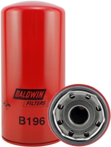 Baldwin B196 Heavy Duty Lube Spin-On Filter Oil Filters Baldwin B196