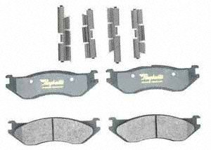 Raybestos ATD966M Advanced Technology Semi-Metallic Disc Brake Pad Set Brake Pads Raybestos ATD966M