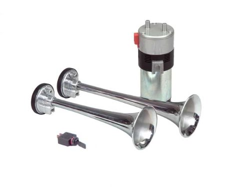 EURO HI/LO Air Horn Electrical Wolo WOLO-416