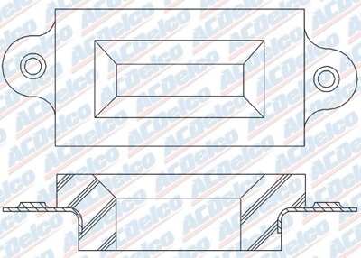 ACDelco 15-80801 Engine Cooler Fan Insulator Fans ACDelco 15-80801