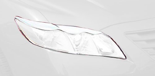 Putco 401256 Chrome Head Lamp Overlay with Ring for Select Toyota Models Relays Putco 401256