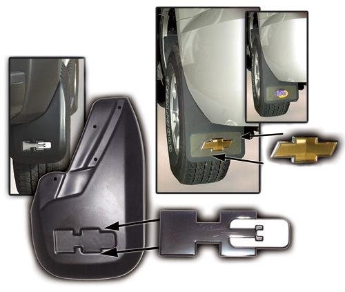 Husky Liners 54311 Logo-Ready Mud Guard Mud Flaps & Splash Guards Husky Liner 54311