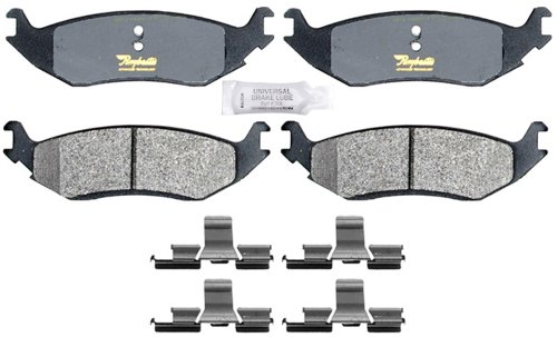 Raybestos ATD967M Advanced Technology Semi-Metallic Disc Brake Pad Set Brake Pads Raybestos ATD967M