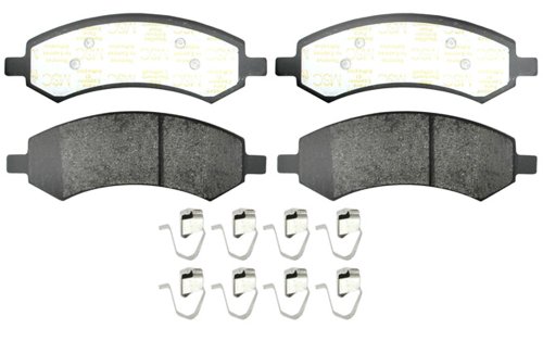 Raybestos ATD1084M Advanced Technology Semi-Metallic Disc Brake Pad Set Brake Pads Raybestos ATD1084M
