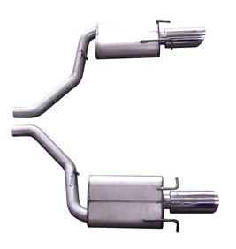 Gibson 315620 Single Exhaust System Exhaust & Emissions Gibson Performance Exhaust 315620