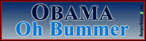 Obama Oh Bummer - 2008 Presidential Election Bumper Stickers (Medium 10x2.8 in.) Decals BumperSnickerz ELE10036_M.pdf