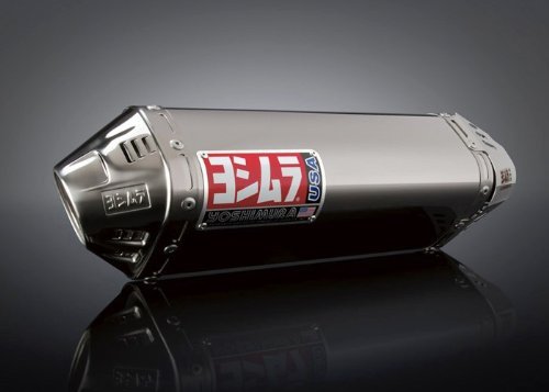 Yoshimura TRC High-Mount Full System Stainless Header/Stainless Muffler/Stainless Cap 1361076 Mufflers Yoshimura 1361076