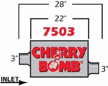 Mufflers Cherry Bomb 7503