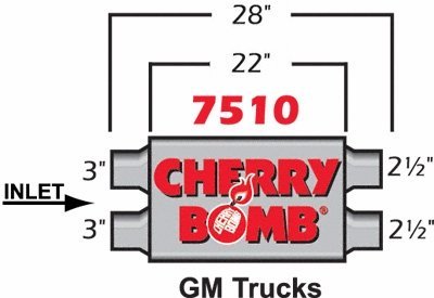Mufflers Cherry Bomb 7510