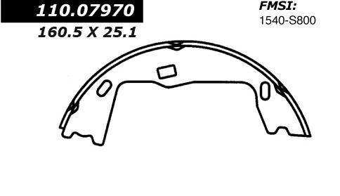 Parking Brake Centric 111.07970