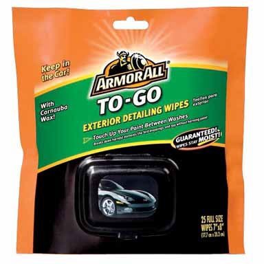 ArmorAll 78433 To-Go Detailing Wipe Cleaners ArmorAll 78433