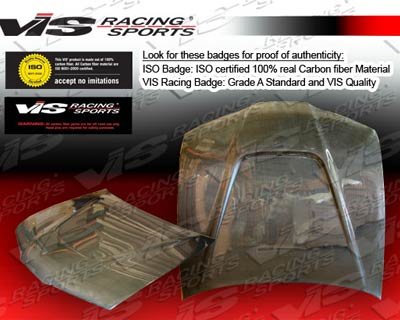 VIS 92-96 Honda Prelude Carbon Fiber Hood JS BB4 H22 Hoods ViS Racing Sports 92HDPRE2DJS-010C